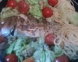 鯛のアクアパッツァ風パスタ作り方6写真