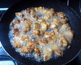 鶏唐揚げのピリ辛炒め作り方7写真