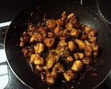 鶏唐揚げのピリ辛炒め作り方9写真