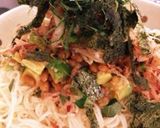 ランチや暑い日に！簡単❁アボ納豆薬味素麺作り方6写真