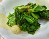 エコクッキング・ゆでキャベツのおかか和え作り方5写真