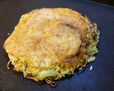 気分はお好み村！広島風お好み焼き作り方9写真