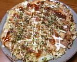 気分はお好み村！広島風お好み焼き作り方10写真