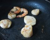 おもてなし　貝柱ソテーの籠編み包み作り方6写真