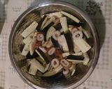 簡単!ナスとちくわの甘味噌炒め作り方1写真