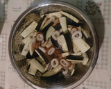 簡単！ナスとちくわの甘味噌炒め作り方1写真