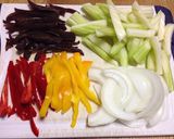 いかとセロリのXO醬炒め作り方4写真