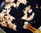 とっても簡単！鮭のクリームパスタ作り方2写真