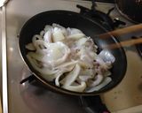 いかとセロリのXO醬炒め作り方6写真