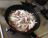 いかとセロリのXO醬炒め作り方7写真
