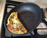 手抜きの王様!焼き鳥缶詰✿極旨&オムレツ作り方3写真