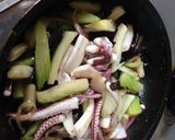 いかとセロリのXO醬炒め作り方11写真