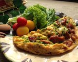手抜きの王様!焼き鳥缶詰✿極旨&オムレツ作り方4写真