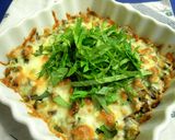 豚ひき肉の味噌チーズ焼き作り方8写真