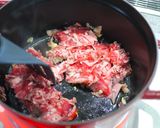 煮込み10分♪牛肉とキャベツのトマト煮作り方3写真