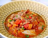 煮込み10分♪牛肉とキャベツのトマト煮作り方7写真