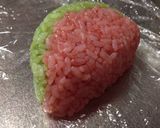 デコふりで簡単夏のスイカ キャラ弁作り方3写真