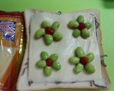塩昆布と枝豆のおつまみチーズトースト作り方3写真