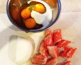 カニ玉焼き作り方1写真