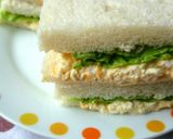 朝食やブランチに☆レンジで豆腐卵サンド★作り方7写真