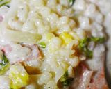 押麦でお腹スッキリ＊白菜のミルクスープ作り方6写真