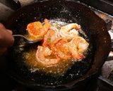 ピリ辛！海老のアヒージョ作り方3写真
