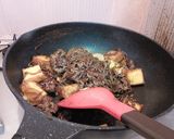 牛肉と厚揚げの実山椒煮作り方4写真