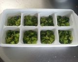 離乳食中期★レンジで★ブロッコリー作り方3写真