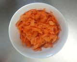 離乳食中期★レンジで★人参作り方2写真