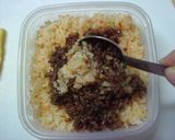 ハートフル♪ミートフルオムライス弁当♪作り方3写真