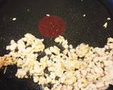 ごま油香る♪レンコンの鶏そぼろ炒め作り方3写真