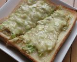 香ばしゴマ油のしらすチーズトースト☆作り方4写真