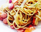 簡単ランチ★あっさり塩焼きそば作り方6写真