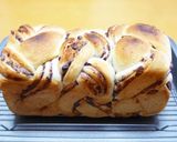 【あん食パン】HB生地粒あん三つ編みパン作り方24写真