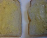 我が家のハムとサラダ菜のサンドイッチ作り方1写真