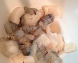 生金針菜(ゆりの蕾)の海鮮炒め作り方2写真