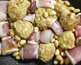 イカと肉団子の炒め煮作り方7写真
