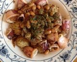 イカと肉団子の炒め煮作り方10写真