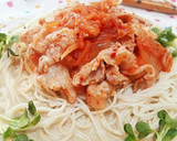 リメイク☆そうめんでお好み焼き作り方5写真