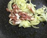 ボルチーニのクリームスパゲッティ作り方6写真