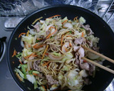 ★ソース付きの生タイプ麺で＊焼きそば＊♪作り方7写真