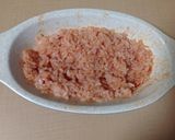 簡単ランチ☆卵チーズケチャップライス作り方1写真