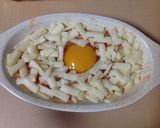 簡単ランチ☆卵チーズケチャップライス作り方3写真