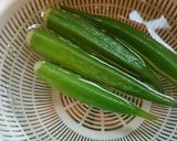 オクラ入り玉子焼き作り方3写真