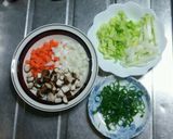 野菜いっぱい栄養満点のおじや作り方1写真