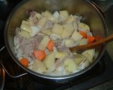 懐かしの☆給食カレーシチュー♪作り方3写真