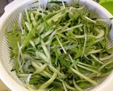 水菜とツナのマヨポンサラダ作り方3写真
