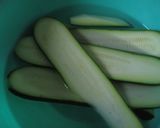 ズッキーニと豚肉の炒め物作り方1写真