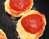 ピザ風〜ふわふわ豆腐ハンバーグ作り方4写真
