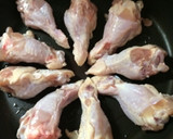 煮卵の漬け汁を活用☆骨付き鶏の照り焼き作り方1写真